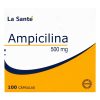 AMPICILINA 500 MG LS 100CAP